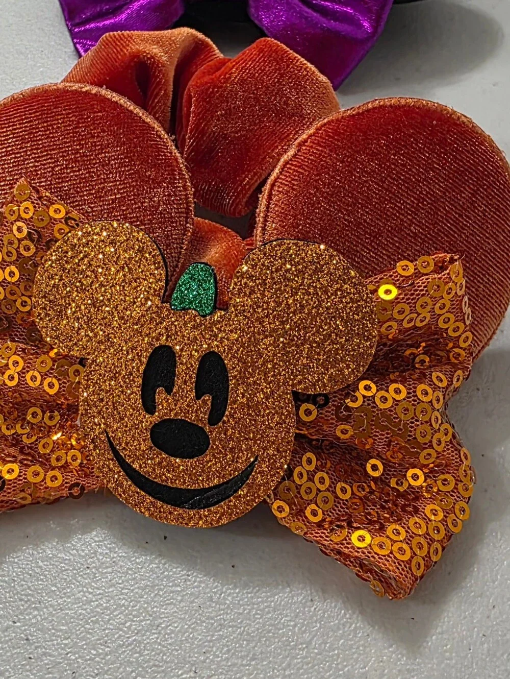 Disney Hair Ties Mickey And Malificient Set